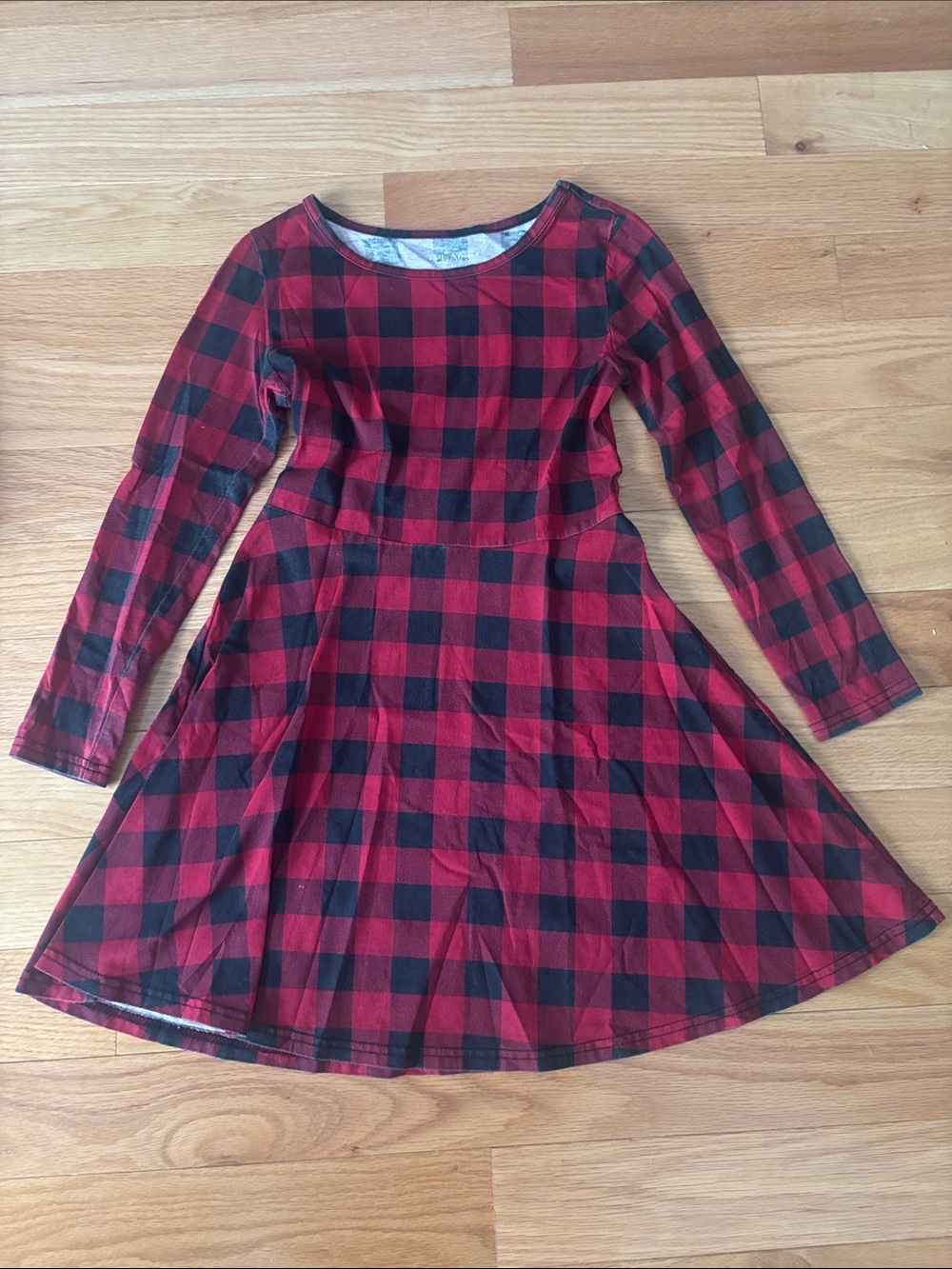 Place Girls Buffalo Plaid Dress